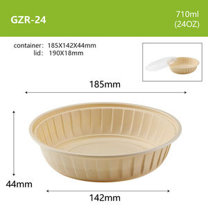 Bols jetables certifiés casher, compatibles micro-ondes, avec couvercles en plastique, 12 ans d'expérience, écologiques pour les restaurants et les fêtes - Product Image 6