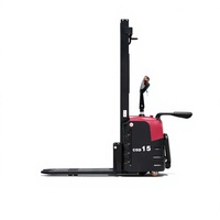 Chariot élévateur compact électrique Chentu 1,5t, batterie plomb-acide 48V32Ah, pneus en polyuréthane, déplaceur latéral électrique, télécommande en option