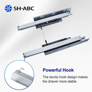 Sistema di Scorrimento Nascosto Telescopico per Ante a Scomparsa, <span class=keywords><strong>Hardware</strong></span> per Armadi da Cucina e Cassetti - Product Image 4
