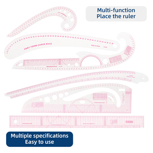 Jp Nhựa Thiết Kế Quần Áo Thợ May Chắp Vá Vẽ Dòng Cai Trị May Pháp Đường Cong Cai Trị Bộ - Product Image 2