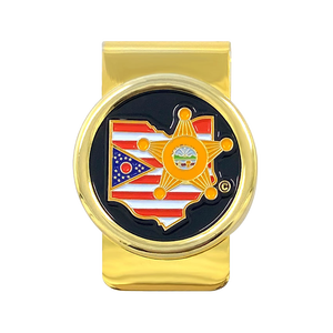 खुश उपहार उच्च गुणवत्ता वाली प्राचीन चांदी मनी क्लिप पुरुषों के लिए तामचीनी धातु क्लिप लोगो के साथ - Product Image 2