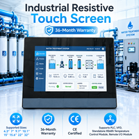 Mochuan 7 ''Ethernet RJ45 Industrial Z-Wave HMI Pantalla LCD Resistente 7 pulgadas Automatización del hogar Control PLC para PC industriales Humanos