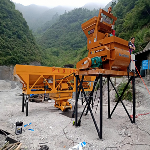 HZS35 Mini attrezzatura da costruzione betoniera macchina per piccoli lotti di calcestruzzo impianto di miscelazione linea di produzione cina - Product Image 3