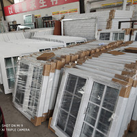 Fenêtres coulissantes en vinyle à double vitrage avec moustiquaire, en PVC, verre Low-E à économie d'énergie pour maisons, portes et salles de bain, certifiées Energy Star