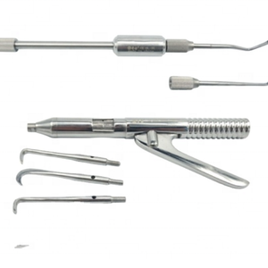 เครื่องมือถอดครอบฟันสแตนเลสแบบอัตโนมัติและแบบแมนนวลสำหรับทันตแพทย์ พร้อมหัวเปลี่ยน 5 แบบ - ถอดครอบฟันและสะพานฟันได้ง่ายและมีประสิทธิภาพ - Product Image 4