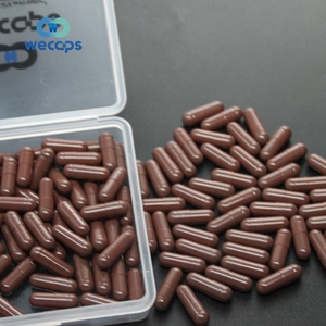Wecaps Großhandel leere Kapseln Handel braune Gelatine kapseln leere weiche Gelatine kapsel - Product Image 2