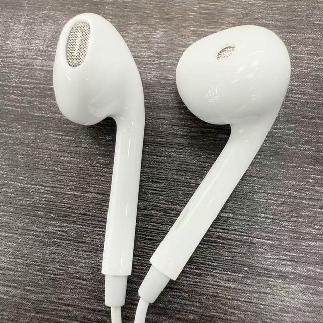 Kin Earphones JL Chipset Hi-Res 3.5mm Stereo Wired Semi-in-ear Headphones IPX-3 Waterproof I5 Factory Wholesale White 1.2m Cord
