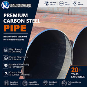 Tubo de Acero al Carbono JIS G3454 API 5L Gr.B Soldado y Granallado de 33.4mm 10mm Sch120 para Construcción de Puentes - Product Image 1