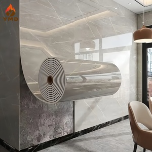 Adesivo Murale Effetto Marmo Impermeabile Ispessito per <span class=keywords><strong>Soggiorno</strong></span>, Pannello in PVC per Bagno e Cucina, Spessore 2,5mm - Product Image 1