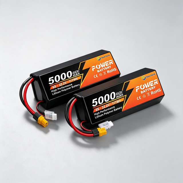 3.7V 5000mAh 20C LiPo Battery High Capacity Lithium Polymer Battery Cell for Model Aircraft Quadcopter RC Drones Car Toy