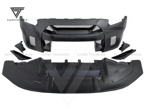 Kit Carrozzeria Larga Stile LB Type 2 in Fibra di Vetro FRP per <span class=keywords><strong>Nissan</strong></span> <span class=keywords><strong>GTR</strong></span> R35 - Product Image 4
