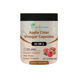 Cápsulas de Vinagre de Sidra de Manzana Directas de Fábrica con Vinagre de Sidra de Manzana que Ayudan a Estimular las Enzimas Digestivas, Cápsulas para una Piel Saludable - Product Image 1