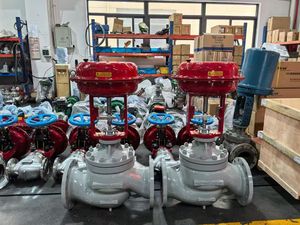 Vanne de régulation pneumatique personnalisable haute température pour milieux gazeux – Produit OEM pour le contrôle du débit et de la température - Product Image 4