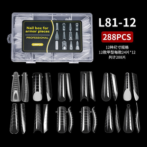 288 pièces ensemble français <span class=keywords><strong>faux</strong></span> <span class=keywords><strong>ongles</strong></span> conseils mixte Extension rapide ABS plastifié <span class=keywords><strong>ongles</strong></span> formes papillon acrylique Extension <span class=keywords><strong>ongles</strong></span> modèles - Product Image 4