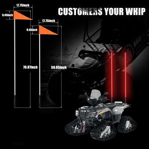 Nawind WD804 RGB 5050แอลอีดีแส้2-6FT เสาอากาศควบคุมระยะไกล IP67กันน้ำรถบั๊กกี้แบบออฟโรดรถ ATV UTV ใหม่ - Product Image 5