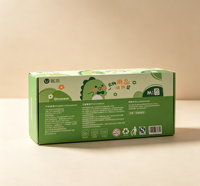 Boîtes en carton pliables écologiques biodégradables personnalisées pour l'emballage des produits d'épicerie et des supermarchés avec des sacs alimentaires à ouverture facile