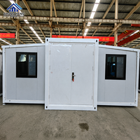 Casa Contenedor Hidráulica Expandible de 20 y 40 pies con Estructura de Acero, Plegable de Doble Ala, Prefabricada Modular para Uso en Resorts - Precio de Fábrica