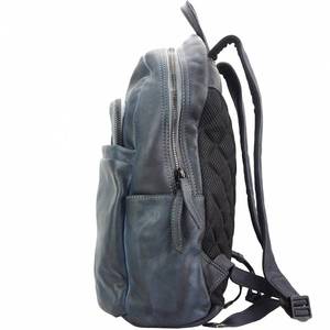 Mochila de Cuero Hecha a Mano, Ligera y Duradera, con Diseño de Múltiples Compartimentos con Cierre, para Viajes, Oficina y Uso Casual - Product Image 6
