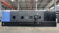 DONGS -TCK700DYS Tour CNC métal 4 axes Double broche lit incliné Enc Heavy Duty Horizontal Live Tools Fabriqué Dongs