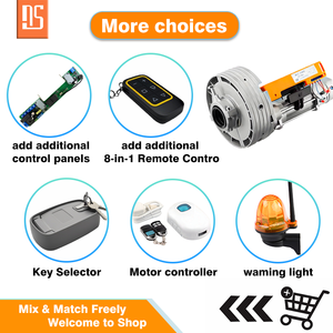 Moteur de volet roulant robuste haute puissance, moteur d'entraînement à couple élevé pour <span class=keywords><strong>porte</strong></span> de garage industrielle anti-effraction - Product Image 1