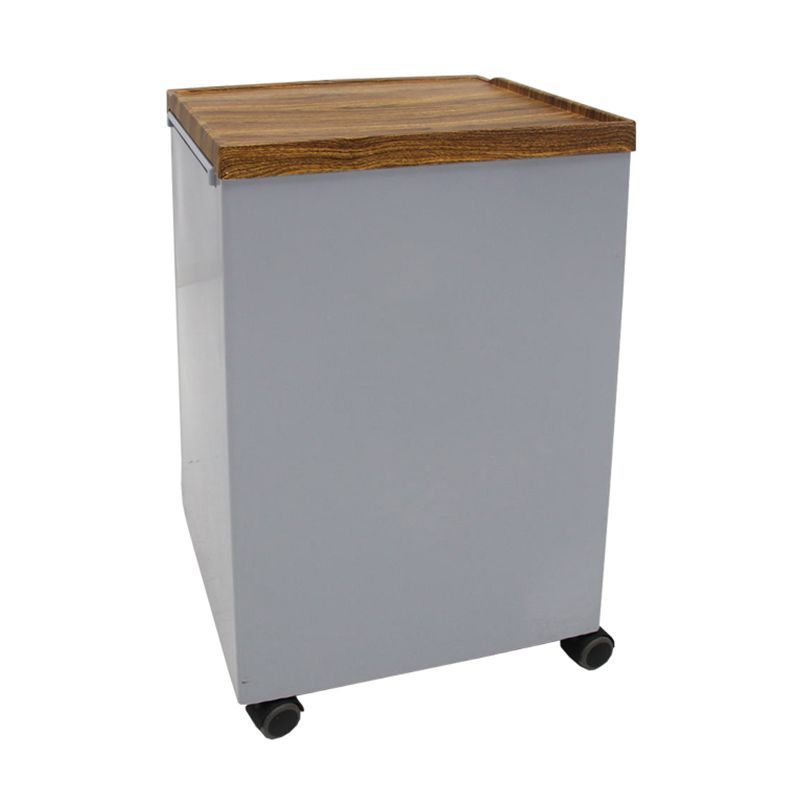 MN-BL005  Hospital beside cabinet Locker with Wood Grain