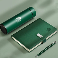 Coffret Cadeau d'Entreprise Personnalisé de Luxe, Tasse Isotherme, Carnet, Kits pour Cadres, Ensemble Cadeau Promotionnel d'Affaires avec Boîte
