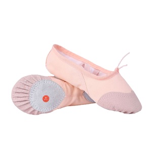 Zapatos <span class=keywords><strong>de</strong></span> <span class=keywords><strong>Ballet</strong></span> para niñas, <span class=keywords><strong>zapatillas</strong></span> <span class=keywords><strong>de</strong></span> <span class=keywords><strong>Ballet</strong></span> rosas, suela dividida, zapatos <span class=keywords><strong>de</strong></span> baile <span class=keywords><strong>de</strong></span> satén para mujeres, planos con cinta para Yoga, gimnasia, actuación - Product Image 2