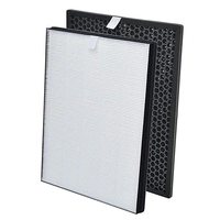 FY1417 AIR pp Filtro HEPA Karbon Aktif Combo Panel Filter/filtre untuk Philips AC1210 AC1215 AC2729 AC2726 Suku Cadang Pemurni Udara