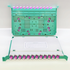 Fiber Optic ODF 12/24 Cores Tray LC/UPC Carrier-class Bundle Pigtails Optical Fiber Distribution Frame - Product Image 3