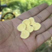 Petites broderies sans colle, idéales pour les pinces à cheveux DIY, les accessoires capillaires et les accessoires vestimentaires.