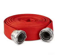 Tuyau d'incendie rouge, blanc, jaune 1,5/2,5/3 pouces 0,8-5,0 MPa 150-200 PSI personnalisable