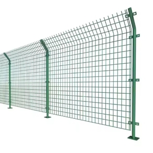 An ninh cao ngoài trời đôi dây lưới ranh giới hàng rào song phương bảo vệ đường bột tráng Kỹ thuật hàn - Product Image 5