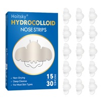 Patchs hydrocolloïdes pour boutons de nez, bande de pores de zits de nuit, patchs hydrocolloïdes pour le visage à l'huile, patch pour boutons de grand nez