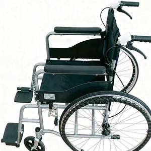 휠체어 UKTRA 이동용 삼륜차 장애인용 경량 금속 섬유 접이식 저렴한 휴대용 가죽 시트 의료용 PIN GUAN - Product Image 4