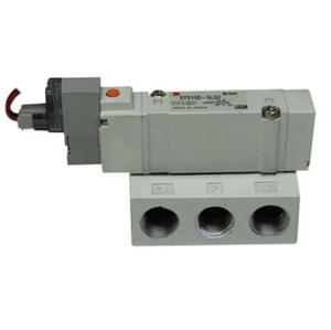 Solenoid SY5140R-5LZ-02 S MC and Authentic SY5140R-5LZ-02 Driver SGDM-60ADA-Y13 Dismantled <b>Second</b>-<b>Hand</b> SY5140R-5LZ-02 - Product Image 1