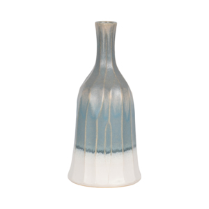 Vaso in ceramica Ombre Bottle Vase per decorare il soggiorno, la camera da letto, il bagno, l'ufficio e la tavola. - Product Image 1