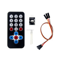 Módulo de Control Remoto TOPCUS HX1838, Módulo de Control Remoto IR 1838 + Receptor, Kit de Control Remoto MCU