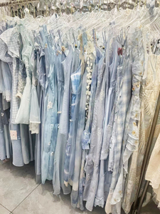 Lot de vêtements décontractés Topus tendance, prêt à expédier, robes d'été de plage pour adultes de marque, mélange aléatoire polyester/coton, assortiment varié - Product Image 4