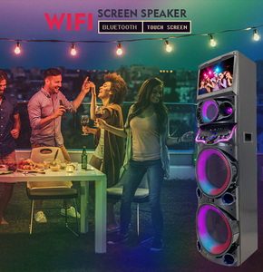 Pantalla De 15,4 pulgadas Bocinas Grandes Coretas Con Pantalla Outdoor Dj Party Dual 15 pulgadas Altavoz De Karaoke Con Pantallas - Product Image 5