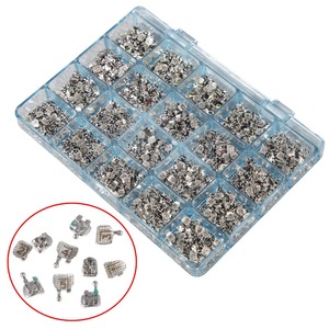 Nha khoa hàng tiêu dùng 50 bộ nha khoa chỉnh hình răng chân đế MiM Mini <span class=keywords><strong>Roth</strong></span> 022 345 móc niềng răng cho răng - Product Image 2