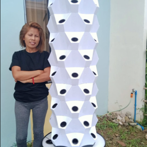 Système de jardinage vertical aéroponique extérieur amélioré pour la <span class=keywords><strong>culture</strong></span> hydroponique verticale intérieure de petites surfaces pour la <span class=keywords><strong>culture</strong></span> de feuilles agricoles - Product Image 5