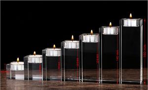 Honneur de cristal cristal <span class=keywords><strong>verre</strong></span> bougeoir usine à la main chauffe-plat 3d gravé personnaliser cristal bougeoir - Product Image 6