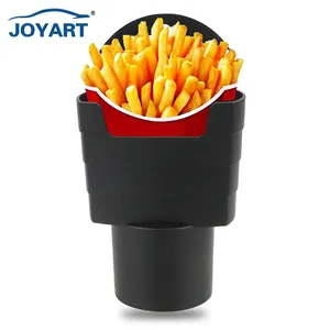 Accessoires de voiture en plastique pour voiture, support de boisson pour frites, vente en gros