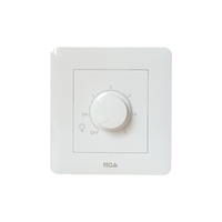 Interrupteur mural LED à intensité variable 300W de MGA Factory, au design moderne et épuré, de haute qualité et conforme aux normes, pour usage domestique et professionnel.