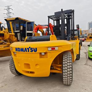 Montacargas Komatsu FD200 de 20 Toneladas Usado, Montacargas Japonés de 20 Toneladas con Motor Original Usado, Montacargas de Combustión Interna - Product Image 5