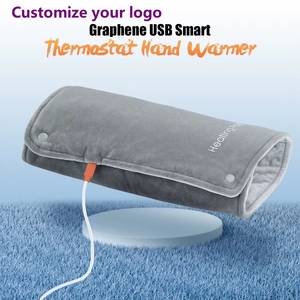 Calentador de Manos USB Inteligente con Termostato de Grafeno, Recargable, Portátil, de Bolsillo, con 3 Niveles de Calor y Pantalla LED, para Invierno y Exteriores - Product Image 1