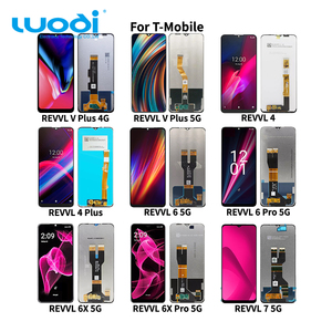 ซ่อมอะไหล่โทรศัพท์มือถือ จอ LCD สำหรับ T Mobile REVVL V <span class=keywords><strong>Plus</strong></span> 4G 5G 4Plus 6 6Pro 6X 6X Pro <span class=keywords><strong>7</strong></span> จอแสดงผลโทรศัพท์มือถือ อะไหล่เปลี่ยนหน้าจอ - Product Image 1
