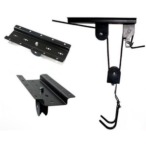 Soporte de metal para colgar bicicletas en el techo, estante de pared para almacenamiento de bicicletas de montaña, fácil instalación, Qt855644 - Product Image 2