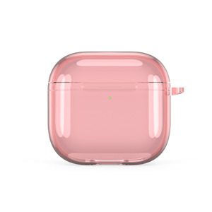 Pour <span class=keywords><strong>AirPods</strong></span> 4ème génération étui nouveau pour <span class=keywords><strong>AirPods</strong></span> 4 2024 (USB-C) étui de Protection contre les chutes peau transparente transparente avec mousqueton - Product Image 6