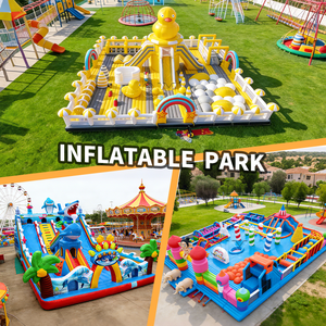 Parque Inflable Premium con Tobogán y Piscina <span class=keywords><strong>de</strong></span> Pelotas para Fiestas Infantiles, Parque Inflable Duradero con Diseño <span class=keywords><strong>de</strong></span> Pato Amarillo - Product Image 3
